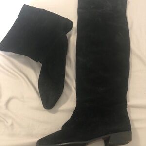 Chic Black Over the Knee Women's Boots